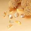 24Pcs 6 Styles Brass Stud Earrings Findings KK-SZ0001-52-5