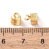 Brass Folding Crimp Ends KK-C157-69G-3