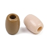 Opaque Acrylic European Beads AC-CBA1794-03-2