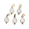 Natural White Moonstone Faceted Pendans X-KK-L218-004G-04-1
