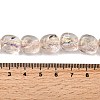 Handmade Foil Lampwork Beads Strands FOIL-C002-01B-4