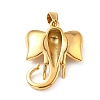 PVD Vacuum Plating 304 Stainless Steel Pendants STAS-D182-15G-2