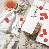 CRASPIRE 50Pcs Adhesive Wax Seal Stickers DIY-CP0007-98C-6