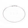 Tarnish Resistant 304 Stainless Steel Choker Necklaces and Bangles Jewelry Sets SJEW-L144-A03-P-2