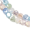 Electroplate Glass Beads Strands EGLA-G039-05A-01-3