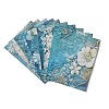 30 Sheets 10 Styles Vintage Lace Flower Scrapbook Paper Pads DIY-C081-01A-1