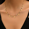 Fashionable Casual Minimalist Collarbone Chain with 18K Gold Plating for Women GP4067-1