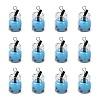 Glass Bottle Pendants CRES-S359-01C-1