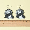 304 Stainless Steel Dangle Earrings EJEW-FS00006-6