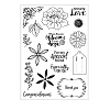 Clear Silicone Stamps PW-WG566B9-01-1