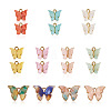 Craftdady 44Pcs 11 Colors Alloy Pendants RESI-CD0001-03-2