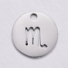 Non-Tarnish 304 Stainless Steel Charms LS-STAS-F246-01I-1