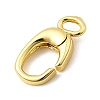 Brass Spring Gate Rings KK-I364-04G-02-2