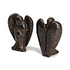Natural Bronzite Carved Angel Figurines G-O200-03J-06-2