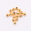 Brass Solid Beads KK-WH0035-17G-B01-1