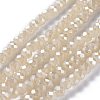 Electroplate Glass Beads Strands EGLA-P018-4mm-FR-A06-1