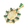 Religion Brass Pave Cubic Zirconia Pendants CU-CBA83A6-01D-G02-2