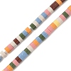 Handmade Porcelain Imitation Lava Rock Beads Strands PORC-A029-03J-1