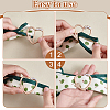 8Pcs 4 Styles Alloy Buckles AJEW-GA0007-98-3