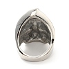 316 Stainless Steel Skull Finger Ring RJEW-C030-07B-AS-3