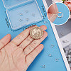 20Pcs 925 Sterling Silver Spring Ring Clasps STER-BBC0001-47-3