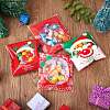 400 Pcs 4 Styles Self-Adhesive Christmas Candy Bags JX060A-5