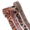 Leopard Printed Grosgrain Ribbons OCOR-TA0001-16-3