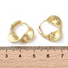 Brass Hoop Earrings EJEW-S249-07G-5