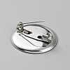 Iron Brooch Base Settings IFIN-WH0085-15C-2