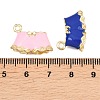 Alloy Enamel Pendants FIND-B062-15G-02-3