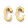 Ion Plating(IP) 304 Stainless Steel Charms STAS-K216-41C-G-1