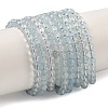 Natural Aquamarine Beads Strands G-D327-B01-5mm-01-2