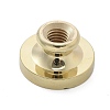 Golden Plated Round Shaped Wax Seal Brass Stamp Head STAM-S001-01G-02-2