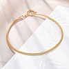 304 Stainless Steel Chain Necklaces NJEW-A041-01G-5
