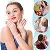 2Pcs Imitation Marble Acrylic Bangle for Women BJEW-UN0001-69A-4