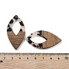 Walnut Wood with Resin Pendant FIND-Z050-05B-3