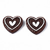 Opaque Epoxy Resin Cabochons CRES-S358-77-2