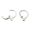 Brass Huggie Hoop Earring Findings & Open Jump Rings KK-TA0007-84A-P-6