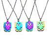 201 Stainless Steel Pendants Necklaces LS-NJEW-S105-JN641-1