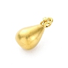 304 Stainless Steel Pendants STAS-U049-01A-07G-2