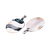 Natural Abalone Shell & Black Lip Shell & Pink Shell Pendants SSHEL-B003-06P-04-2