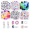 3 Boxs DIY Acrylic Beads Bracelets Making Kits DIY-YW0013-02-2