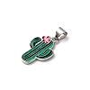 Brass Enamel Pendants LS-FIND-I054-01B-P-2