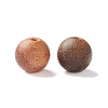 Natural Sandalwood Beads X-WOOD-F008-02F-2