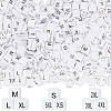 234Pcs 9 Style XS~5XL Plastic Clothing Trouser Size Markers KY-CP0001-10-1