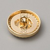 Alloy Enamel Buttons BUTT-WH0029-12A-01KCG-2