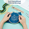 DIY Change Purse Embroidery Kit DIY-WH0325-90-3