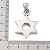 316 Surgical Stainless Steel Pendants STAS-K276-14B-AS-3