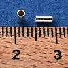 925 Sterling Silver Spacer Tube Beads STER-Z006-02A-S-3