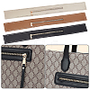 WADORN 3Pcs 3 Colors PU Leather Zipper Sewing Accessories FIND-WR0011-45-7